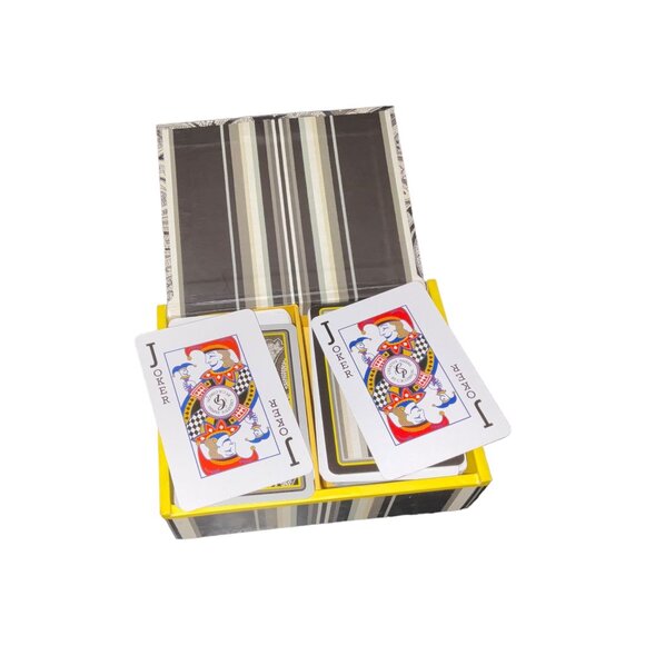 Waverly Double Deck Casino-Grade Playing Cards In Decorative Box - Picture 2 of 9